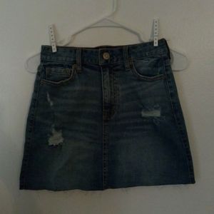 Aeropostale Size 00 Denim Skirt